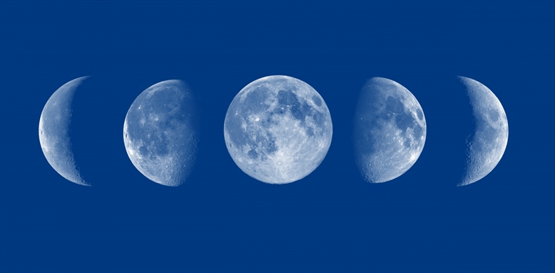 『ふたご座流星群』極大日時の月齢と月の出と入り