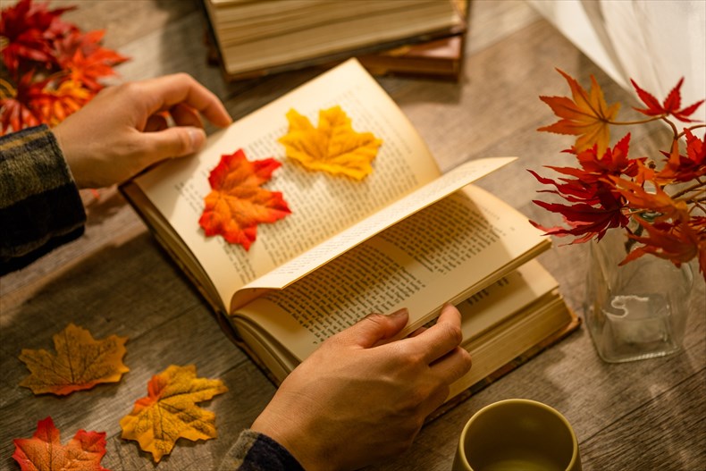 秋といえば 読書