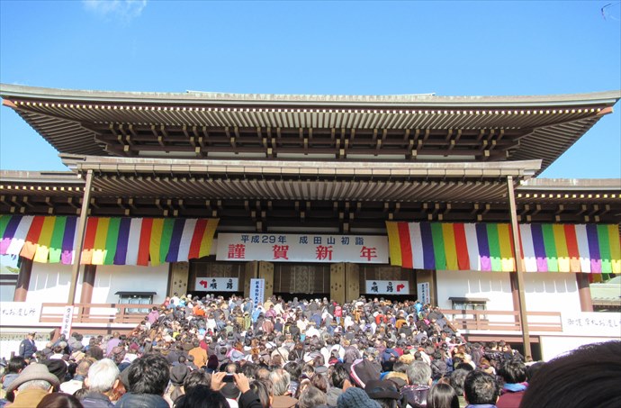 成田山新勝寺の初詣2023
